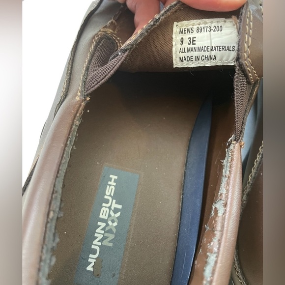 Nunn Bush Mens Dress Shoes Size 9 Brown - Picture 4 of 5